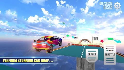 Mega Ramp Car : Super Car Game - Gameplay image of android game