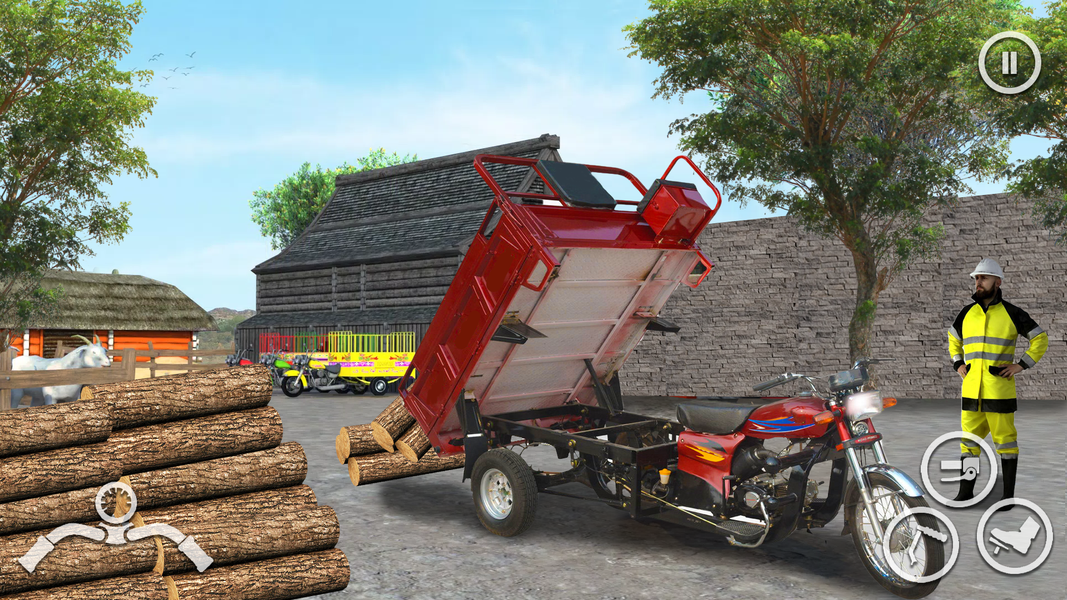 Loader Rickshaw Simulator ۲۰۲۳ - عکس بازی موبایلی اندروید