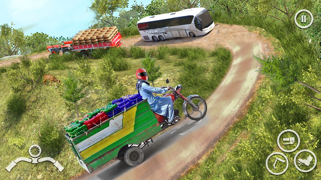 Loader Rickshaw Simulator ۲۰۲۳ - عکس بازی موبایلی اندروید