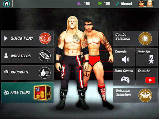 pro wrestling simulator android game