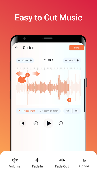 Ringtone Maker: Ringtone, MP3 - عکس برنامه موبایلی اندروید