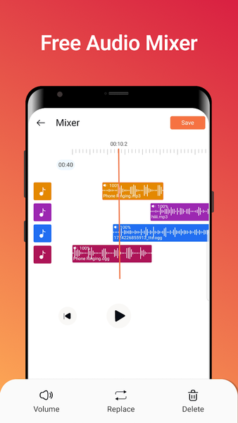 Ringtone Maker: Music Cutter - عکس برنامه موبایلی اندروید