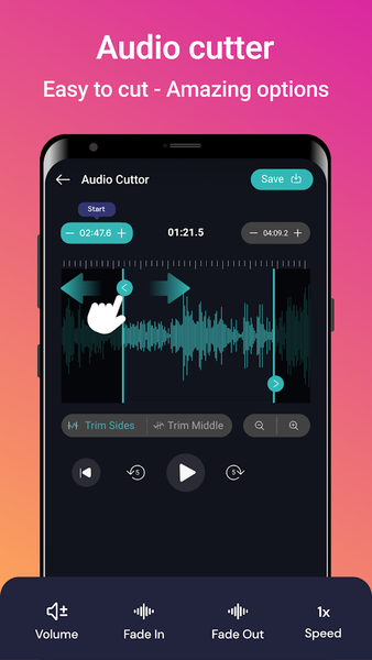 MP۳ Converter - Video to MP۳ - عکس برنامه موبایلی اندروید
