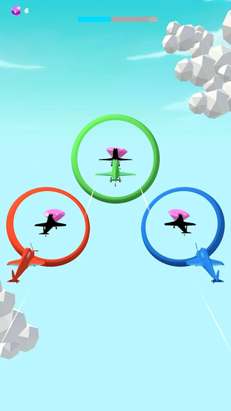 Airplane Fly 3D - Gameplay image of android game