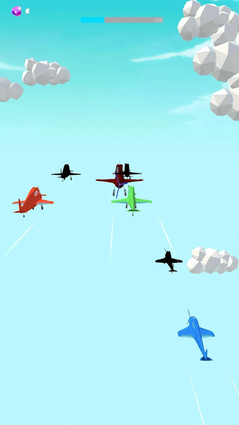 Airplane Fly 3D - Gameplay image of android game