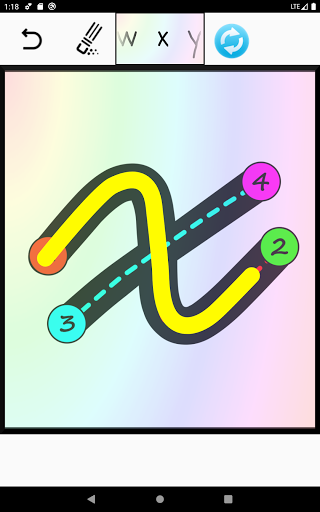 Cursive Calligraphic ABC - عکس برنامه موبایلی اندروید