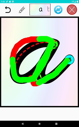 Easy Cursive Handwriting - عکس برنامه موبایلی اندروید