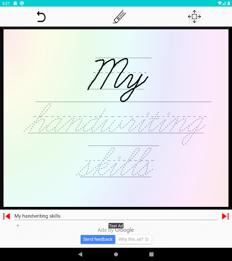 Easy Cursive Handwriting - عکس برنامه موبایلی اندروید