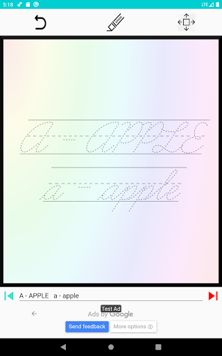 Easy Cursive Handwriting - عکس برنامه موبایلی اندروید