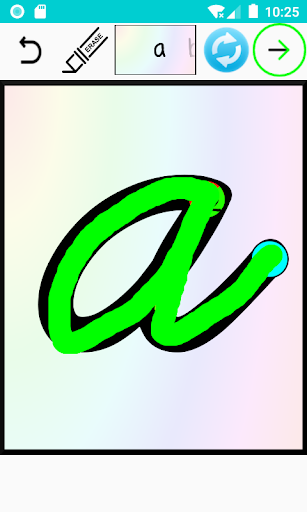 Easy Cursive Handwriting - عکس برنامه موبایلی اندروید