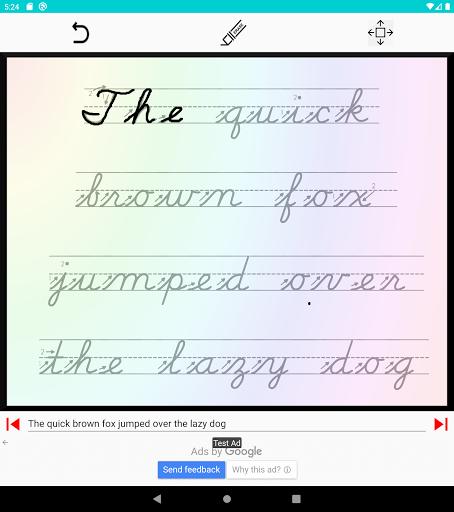 Easy Cursive Handwriting - عکس برنامه موبایلی اندروید