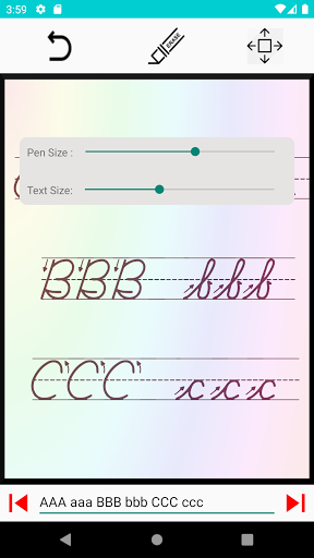 Easy Cursive Handwriting - عکس برنامه موبایلی اندروید