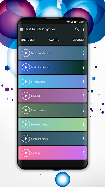 Music Ringtones for Tik Tok - Image screenshot of android app