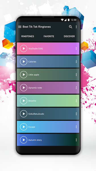Music Ringtones for Tik Tok - عکس برنامه موبایلی اندروید