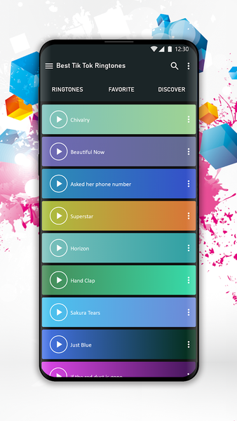 Music Ringtones for Tik Tok - عکس برنامه موبایلی اندروید