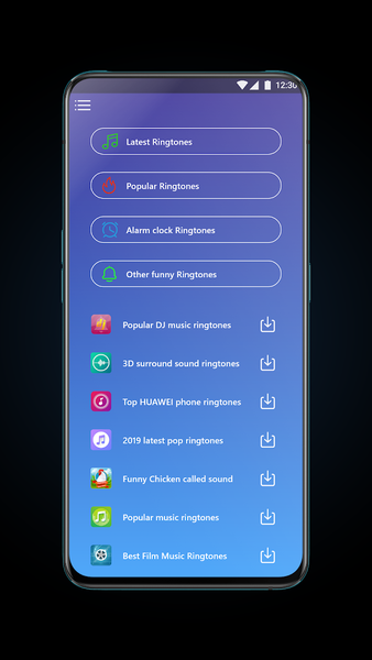 OPPO phone Ringtones - عکس برنامه موبایلی اندروید