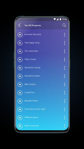 OPPO phone Ringtones - Image screenshot of android app