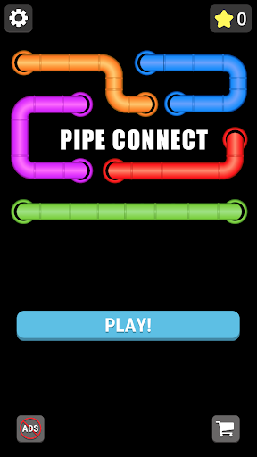 Pipe Connect : Brain Puzzle Game - Gameplay image of android game