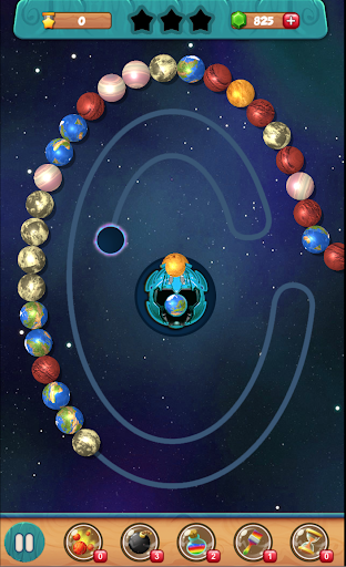 Space Zumbla : best bubble shooter puzzle game - Gameplay image of android game