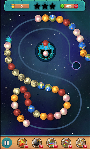 Space Zumbla : best bubble shooter puzzle game - Gameplay image of android game