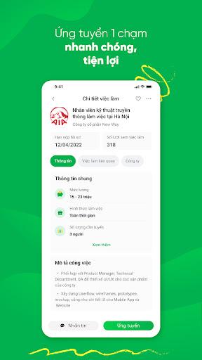TopCV: Tìm việc làm phù hợp - Image screenshot of android app
