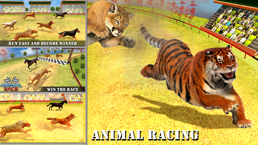 Dog Games : Wild Animal Racing Game 2021 - عکس بازی موبایلی اندروید