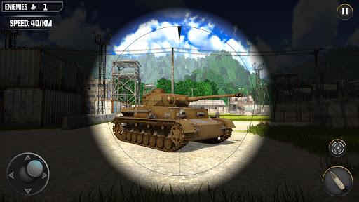 Real Battle of Tanks 2021: Army World War Machines - Gameplay image of android game