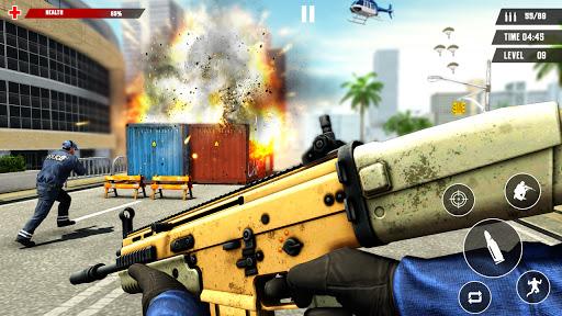 US Police Free Fire - Free Action Game - Gameplay image of android game