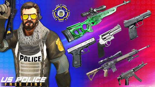 US Police Free Fire - Free Action Game - عکس بازی موبایلی اندروید