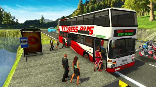 Euro Coach Bus:US Bus Sim 2023 - Gameplay image of android game