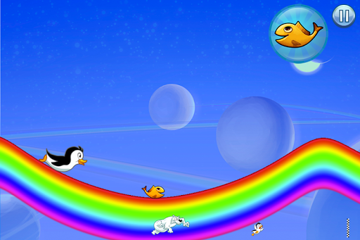 Racing Penguin - Flying Free - عکس بازی موبایلی اندروید