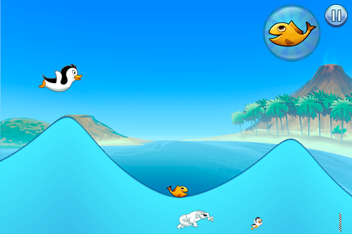 Racing Penguin - Flying Free - عکس بازی موبایلی اندروید