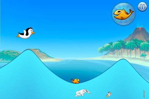 Racing Penguin - Flying Free - Gameplay image of android game