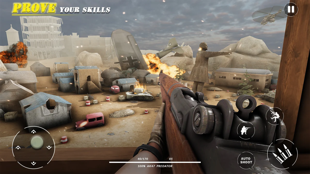 World War Sniper - Gun Shooter - Gameplay image of android game
