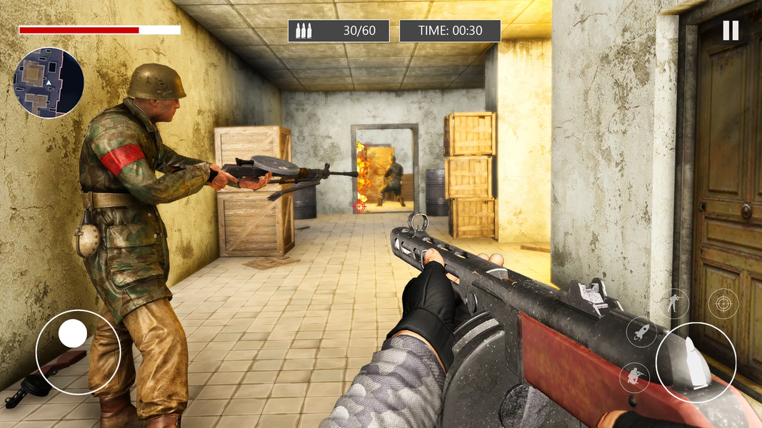 World War Assassin Gun Shooter - Gameplay image of android game