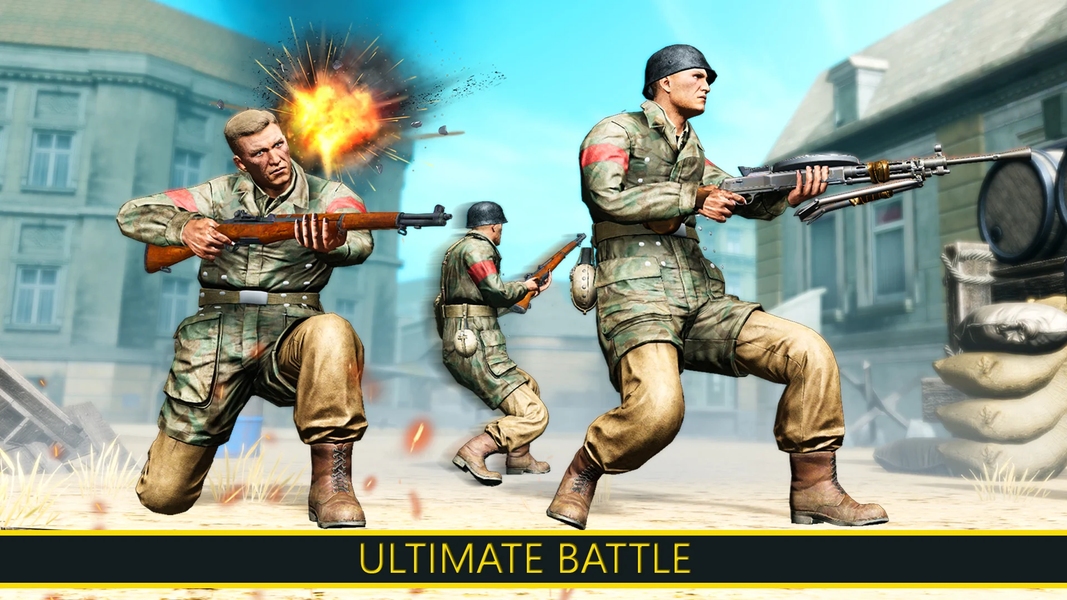 Sniper Frontline War Gun Games - عکس بازی موبایلی اندروید