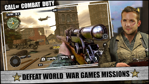 Call of WW2: Army Warfare Duty - Gameplay image of android game