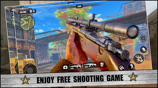 Call of WW2: Army Warfare Duty - Gameplay image of android game