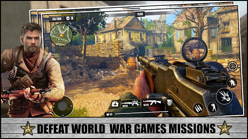 Call of WW2: Army Warfare Duty - Gameplay image of android game