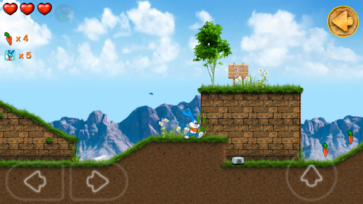Beeny Rabbit Adventure Platformer World - عکس بازی موبایلی اندروید