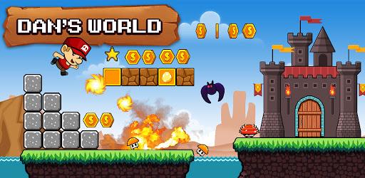 Super Dan's World - Run Game - Gameplay image of android game