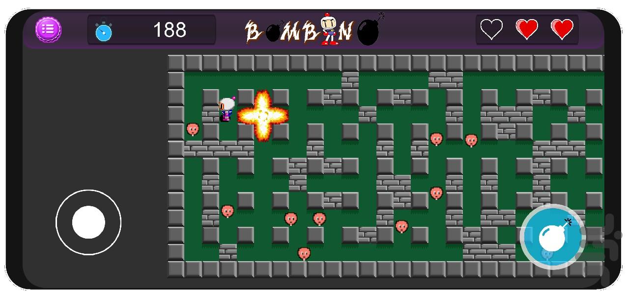 بمبینو - Gameplay image of android game