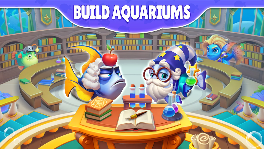 Aquarium Crush - عکس بازی موبایلی اندروید