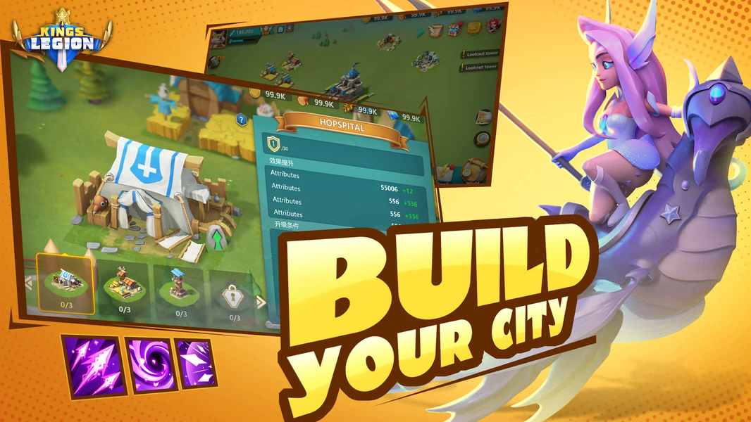 Kings Legion - عکس بازی موبایلی اندروید