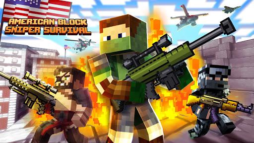 American Block Sniper Survival - عکس بازی موبایلی اندروید