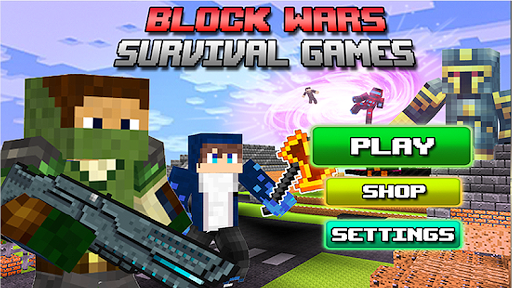 Block Wars Survival Games - عکس بازی موبایلی اندروید