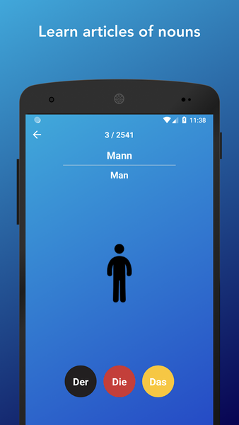 Tobo: Learn German Words - عکس برنامه موبایلی اندروید