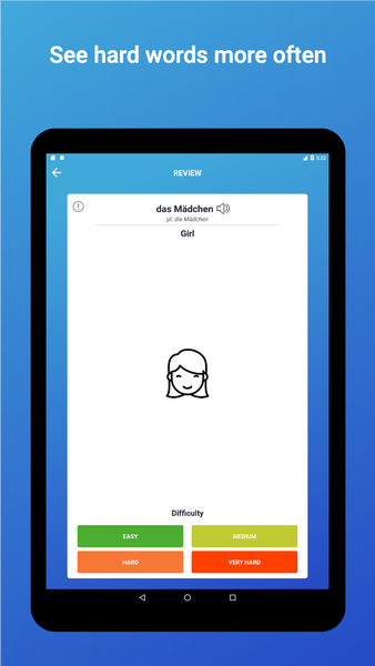 Tobo: Learn German Words - عکس برنامه موبایلی اندروید