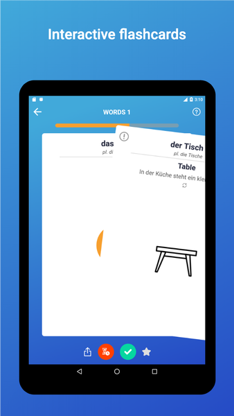 Tobo: Learn German Words - عکس برنامه موبایلی اندروید