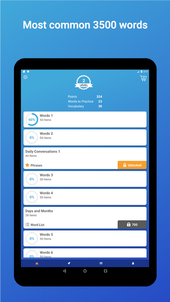 Tobo: Learn German Words - عکس برنامه موبایلی اندروید